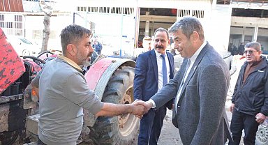 AYESOB Başkanı Künkcü, Kuyucak'ta esnaflarla buluştu