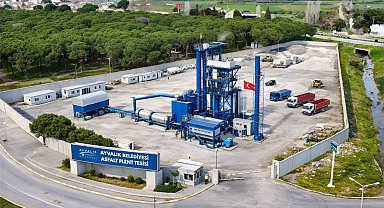 Ayvalık asfaltını artık kendi üretecek