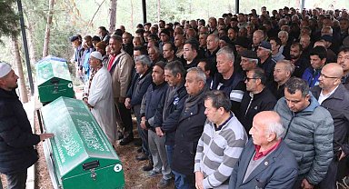 Babaanne ve 3 yaşındaki torunu toprağa verildi