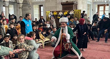 Babaeski'de çocuklar Nasreddin Hoca ile buluştu