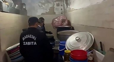 Babaeski'de ruhsatsız turşu imalathanesine baskın: 2,5 ton ürün imha edildi