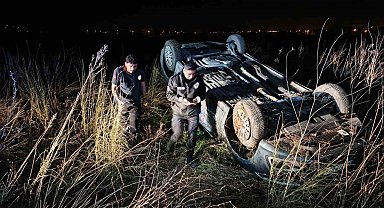 Bafra'da internet tanışıklığı kazayla bitti