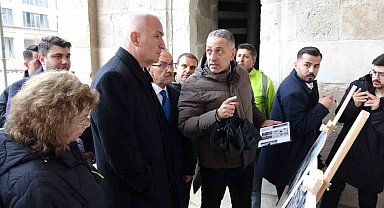 Bakan Ersoy, Malatya'da onarımı süren kültür varlıklarını inceledi