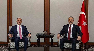Bakan Fidan, Gazze Yüksek Temsilcisi Mladenov'u kabul etti