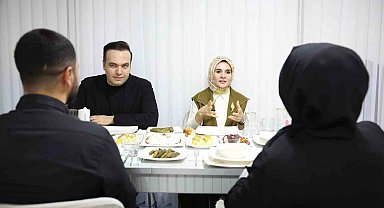 Bakan Göktaş, Aktaş ailesinin iftar sofrasına misafir oldu