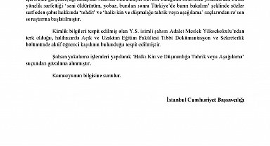 Bakan Gürlek: "Hukukun üstünlüğü ilkesinden taviz vermeyeceğimizi bir kez daha vurguluyorum"
