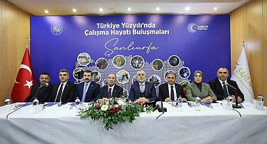 Bakan Işıkhan, Şanlıurfa'da iş adamlarıyla buluştu