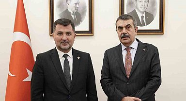 Bakan Tekin ile Düzce'nin eğitim gündemi görüşüldü