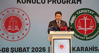 Bakan Tunç: "2025'de 11 milyon 779 bin 741 derdest dosya bulunurken, 14 milyon 41 bin 279 dosyada karar verildi"