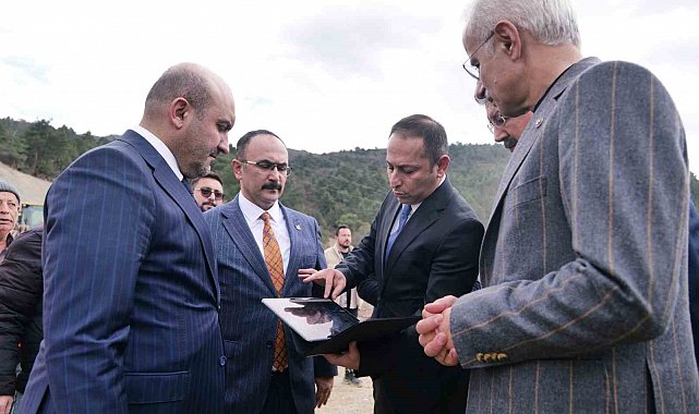 Bakan Uraloğlu Mihalgazi yolunda incelemelerde bulundu