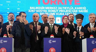 Balıkesir'de TOKİ'ye 77 bin başvuru oldu