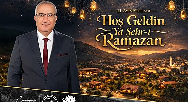 Başkan Arslan; "Rahmet, bereket ve paylaşma ayı olan Ramazan-ı Şerif'i mübarek olsun"