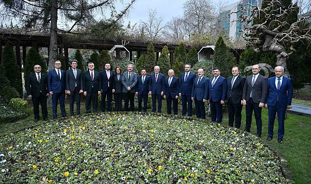 Başkan Büyükkılıç, Bakan Yardımcısı Demiralp'i ağırladı