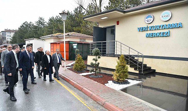 Başkan Büyükkılıç: "Veri Kurtarma Merkezi, stratejik bir yatırım"