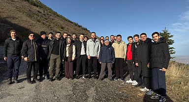 Başkan Büyükkılıç'tan Ali Dağı'nda gençlere mesaj