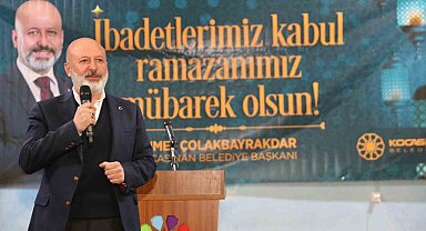 Başkan Çolakbayrakdar: "Huzurlu bir ramazan için tüm ekiplerimizle sahadayız"
