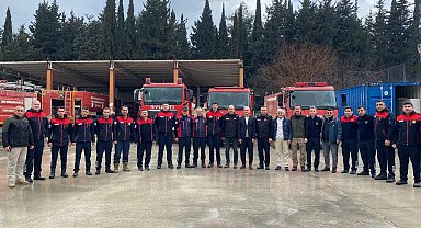 Başkan Gül'den ateş savaşçılarına ziyaret