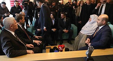 Başkan Güneş'i ziyaret eden İYİ Parti Genel Başkanı Dervişoğlu: "Paylaşımlar ve ifadeler toplumsal birliğimize zarar verdiği kadar geleceğimizde de olumsuz izler bırakıyor"