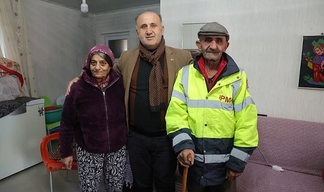 Başkan Kaya, Gül çiftine kayıtsız kalmadı