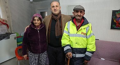 Başkan Kaya, Gül çiftine kayıtsız kalmadı