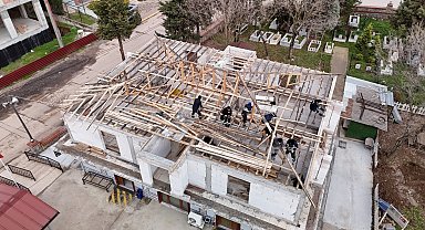 Başkan Kocaman'dan cenaze hizmetleri binasına inceleme