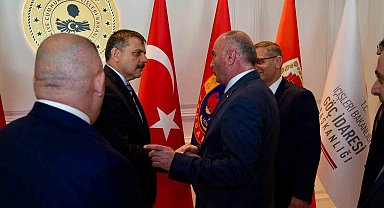 Başkan Özakalın ve ETSO heyetinden İçişleri Bakanı Mustafa Çiftçi'ye ziyaret