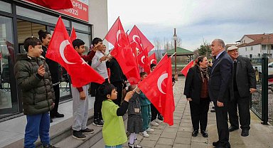 Başkan Özlü Roman koordinasyon merkezini inceleme