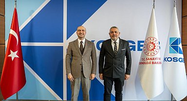 Başkan Sadıkoğlu, KOSGEB Başkanı ile bir araya geldi