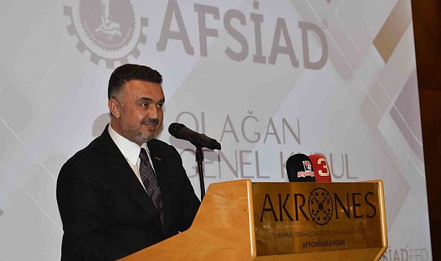 Başkan Sayın'dan Afyonkarahisar için yeni Organize Sanayi Bölgesi müjdesi