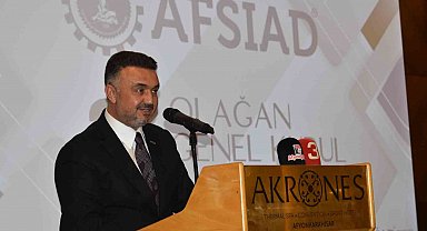 Başkan Sayın'dan Afyonkarahisar için yeni Organize Sanayi Bölgesi müjdesi