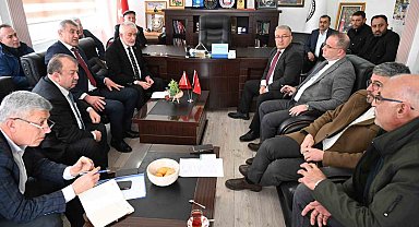 Başkan Şükrü Başdeğirmen Aksu'da muhtarların taleplerini dinledi