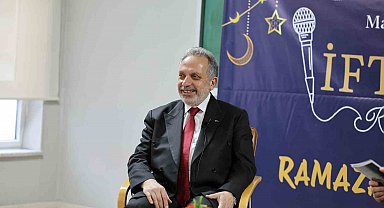 Başkan Yalçın gençlerle Ramazan söyleşisinde