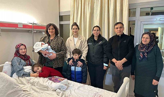 Başkomiser Çekerekli'nin sevincine ortak oldular