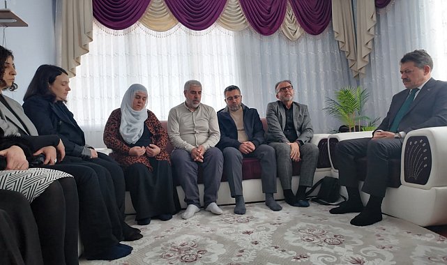 Başsavcı Ali Yeldan'dan, Mihriban Yılmaz'ın ailesine taziye ziyareti