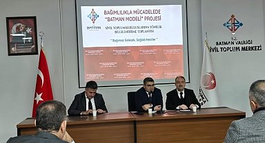 Batman'da bağımlılığa karşı ortak çalışma