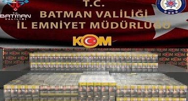 Batman'da kaçakçılık operasyonu