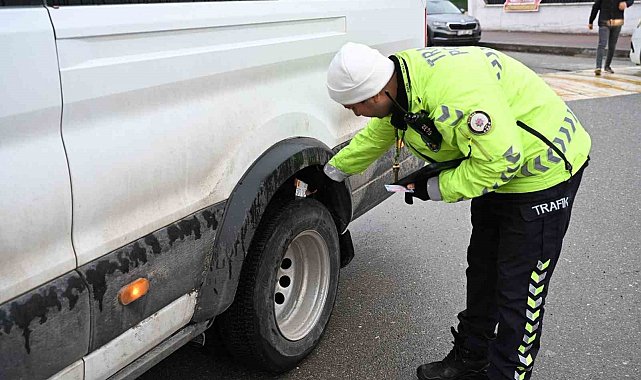 Batman'da okul servislerine sıkı denetim