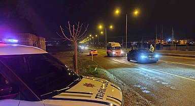 Batman'da radar ve alkol kontrolleri gece boyu sürüyor