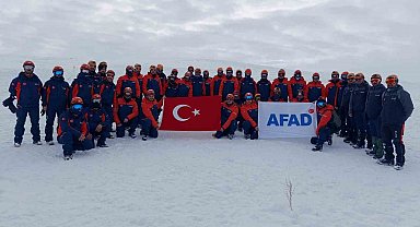 Bayburt AFAD ekibi çığ eğitimine katıldı