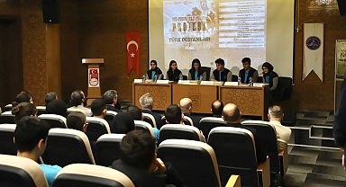 Bayburt Fen Lisesi öğrencilerinden Türk destanları paneli