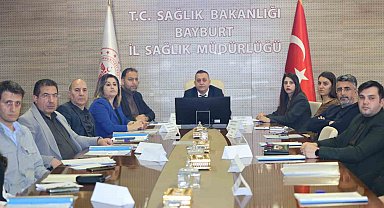 Bayburt'ta Çocuk İzlem Merkezi toplantısı yapıldı