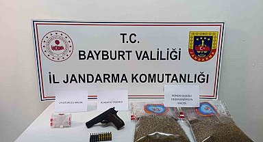 Bayburt'ta jandarma ekiplerinden uyuşturucu operasyonu: 6 şüpheli yakalandı