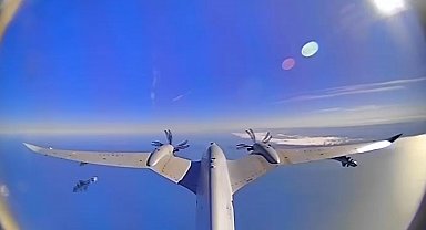 Bayraktar AKINCI'dan bir ilk: EREN mühimmatı ile hava atışında tam isabet