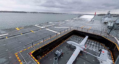 Bayraktar TB3 SİHA'dan NATO tatbikatında gövde gösterisi