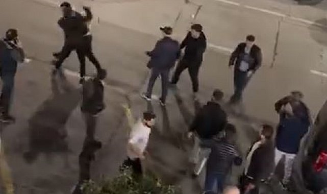 Beylikdüzü'nde tekme tokat kavga kameraya yansıdı