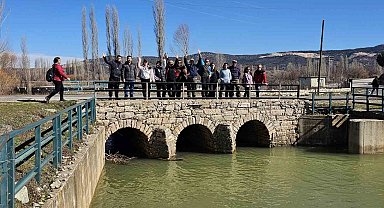 Beyşehir'de kuruyan tabiat harikası yeniden suya kavuştu