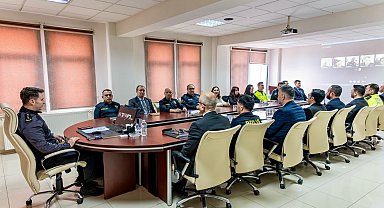 Bilecik Emniyeti'nde haftalık değerlendirme toplantısı