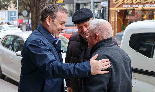 Bilecik Valisi Faik Oktay Sözer çarşı esnafı ile bir araya geldi