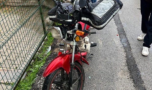 Bilecik'te hafif ticari araç ile motosiklet çarpıştı; 1 yaralı