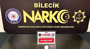 Bilecik'te narkotik operasyonunda metamfetamin ele geçirildi
